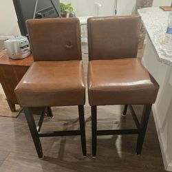 Set (2) Bar Stools 
