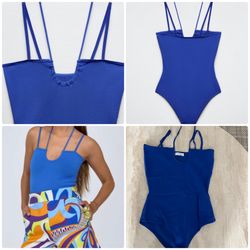Zara Brand New Halter Top And Body Suit With Tags