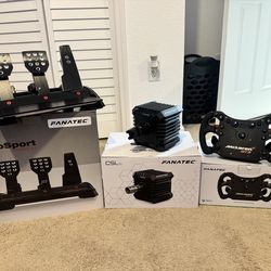 FANATEC Wheel/Pedals Bundle