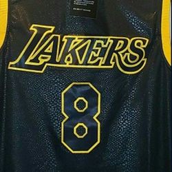 KOBE 8 24 Black MAMBA Jersey - LARGE