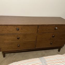 Wood dresser 