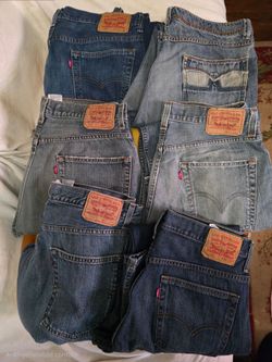 Levi's Jeans Lot of 6 Pairs