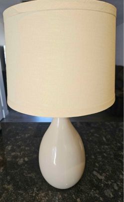 Lamp with Drum Shade