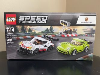 Lego 75888 Speed Champions Porsche 911 RSR and 911 Turbo 3.0