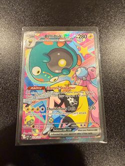 Pokemon card ( Ionos belibolt ex)