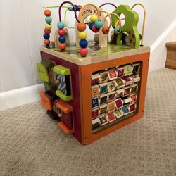 Wooden Activity  Block