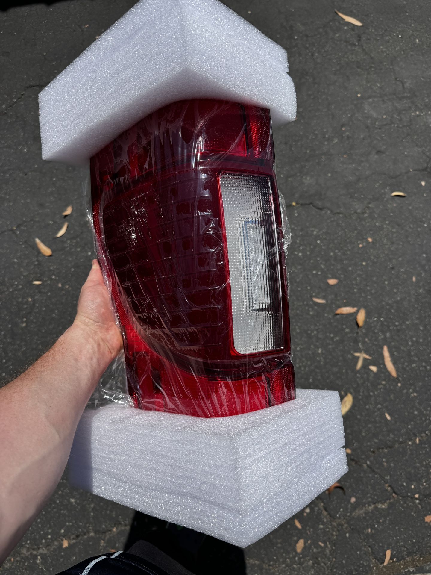 Lochnhn LED Tail Rear Lights W/Blind Spot Compatible With Ford F 250 F350 F 450 Super Duty 2020-2022 Brake Taillights Lamp Assembly Left Driver Side