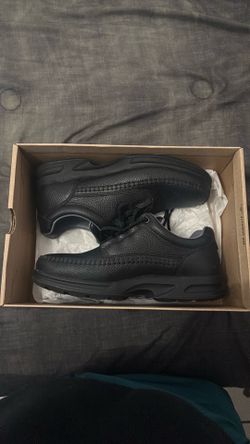 Clarks black Leather Mens size 8.5