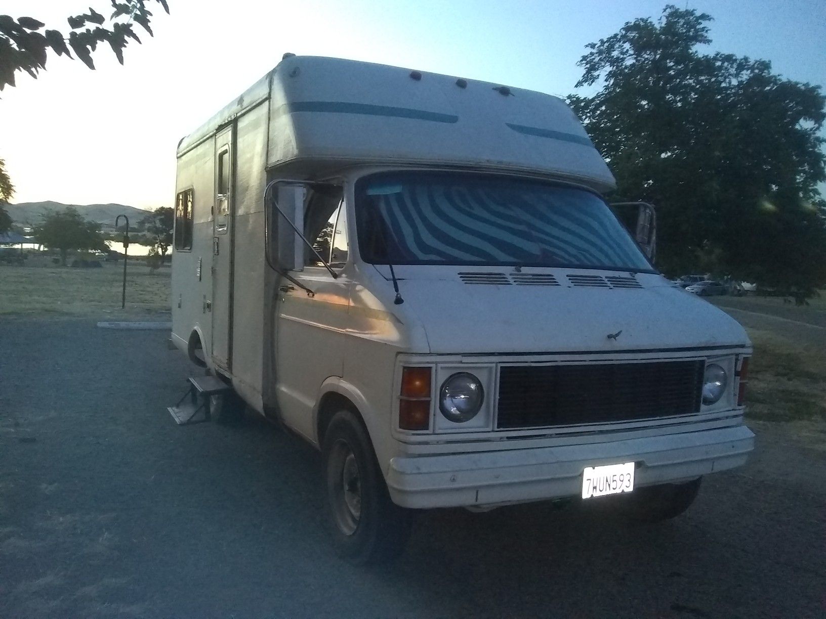 RV, Motorhome, Camper: Trailer Together: