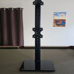 MountUp Vertical Dual Mount Stand, Two Screens, Up To 32"