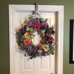Handmade Floral Spring Wreath