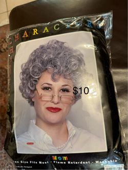 Halloween customs and wig each