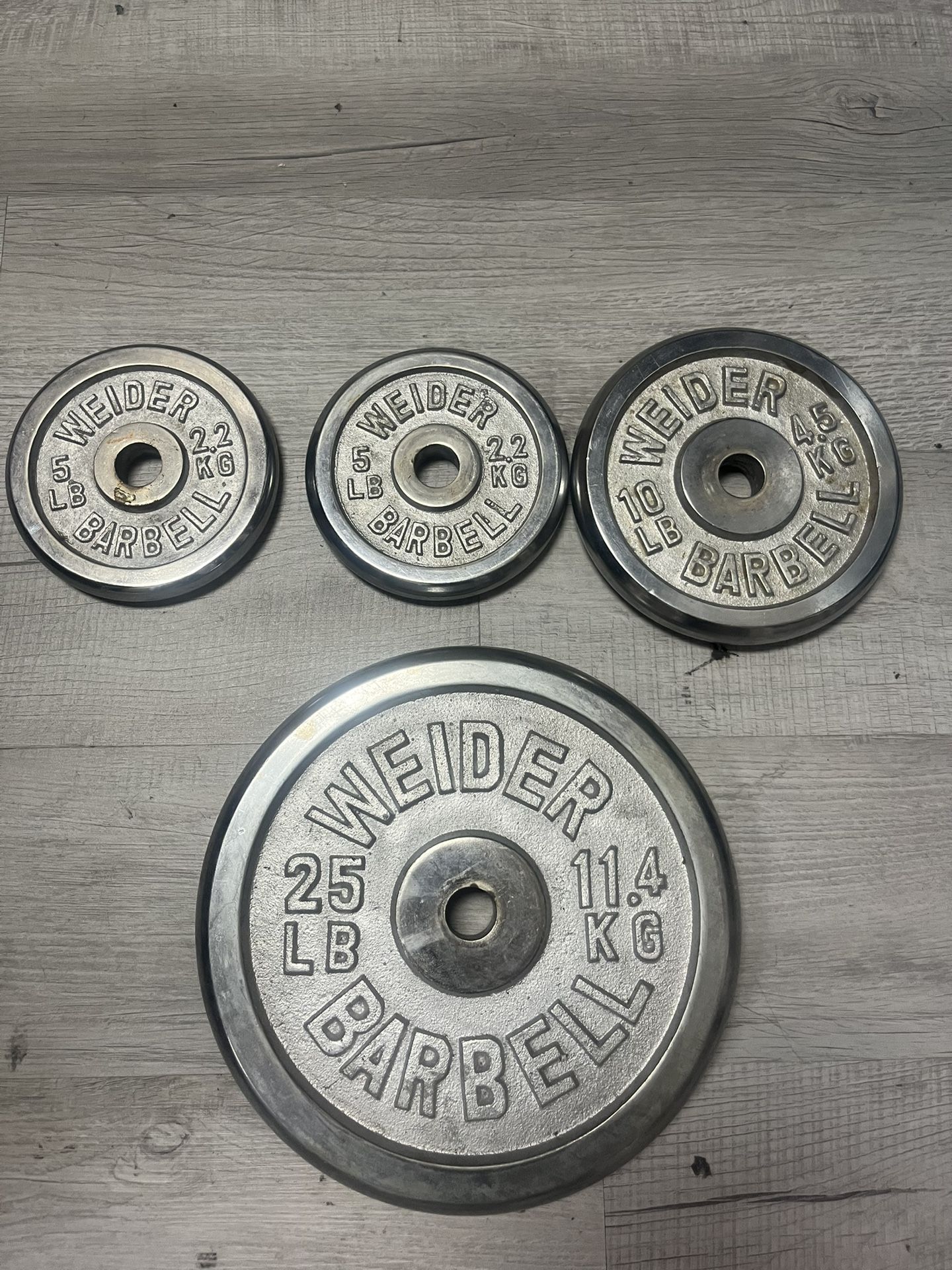 Dumbbell Weights 1$ Per pound