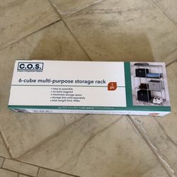 6 Cube Storach Rack
