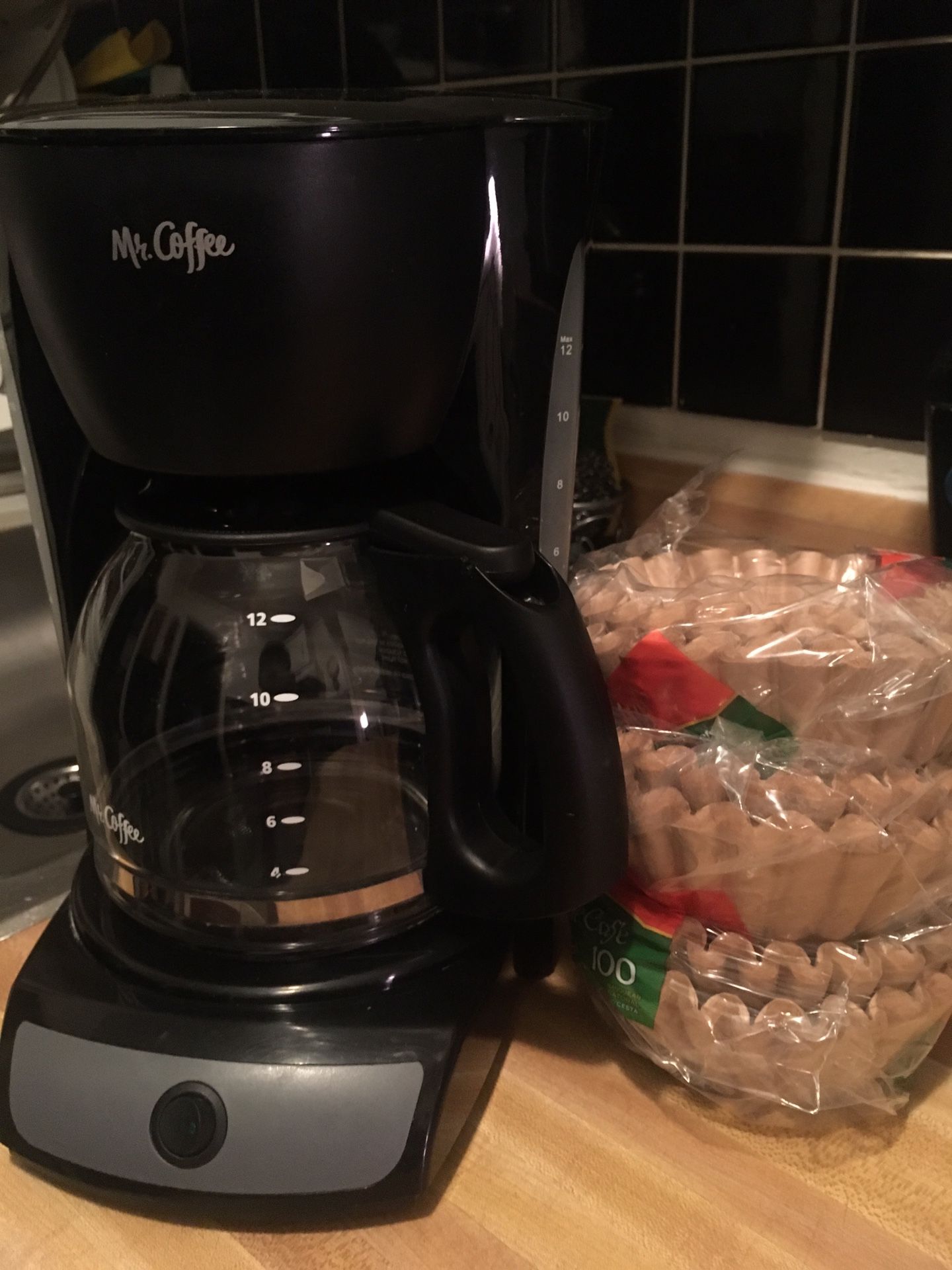 Mr. Coffee Maker (free 300 unopened Melitta Filters)