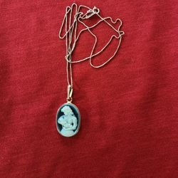 Mother Child Pendant And Chain 14k Italy From Beldens/Kays Jewelers