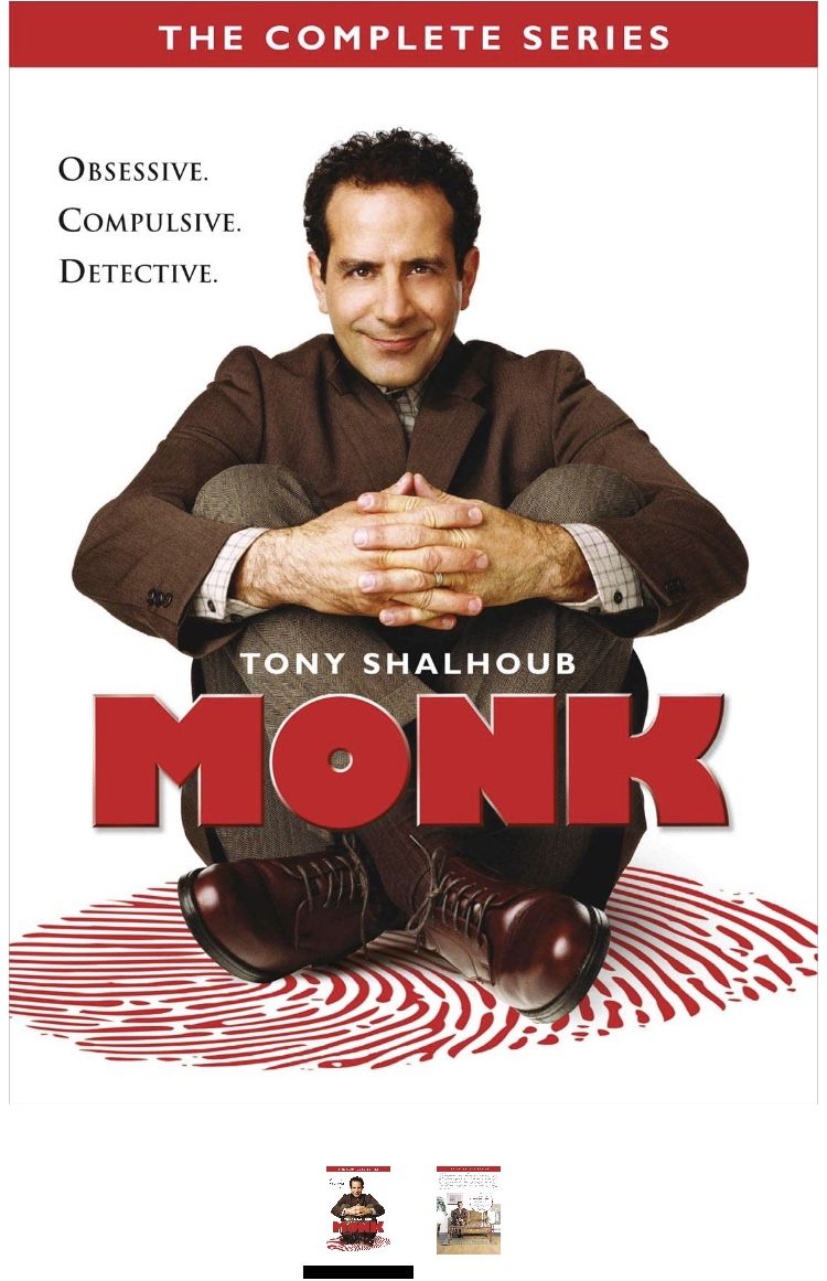 MONK -The Complete Series on DVD