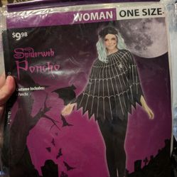Spiderweb Poncho