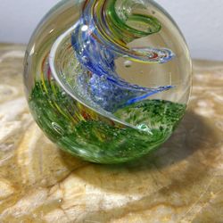 Large Vintage Paperweight 