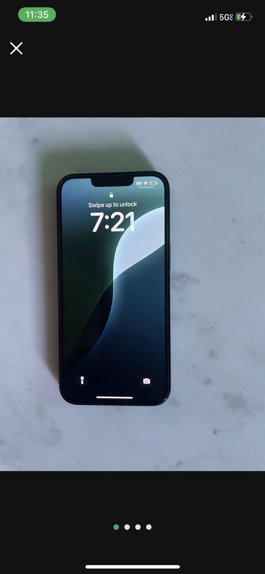 IPHONE 13 USED LESS THAN ONE MONTH! LIKE NEW