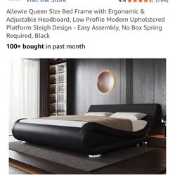 Low Profile Queen Size Bed