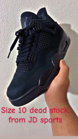 Jordan 4 black cat size 10 dead stock