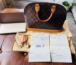 Louis Vuitton Alma PM Monogram Bag – Excellent Condition, Authentic, Barely Used