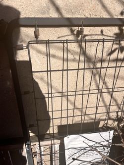 Toddler bed frame iron