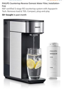 Philips compact RO water filtration system - New!