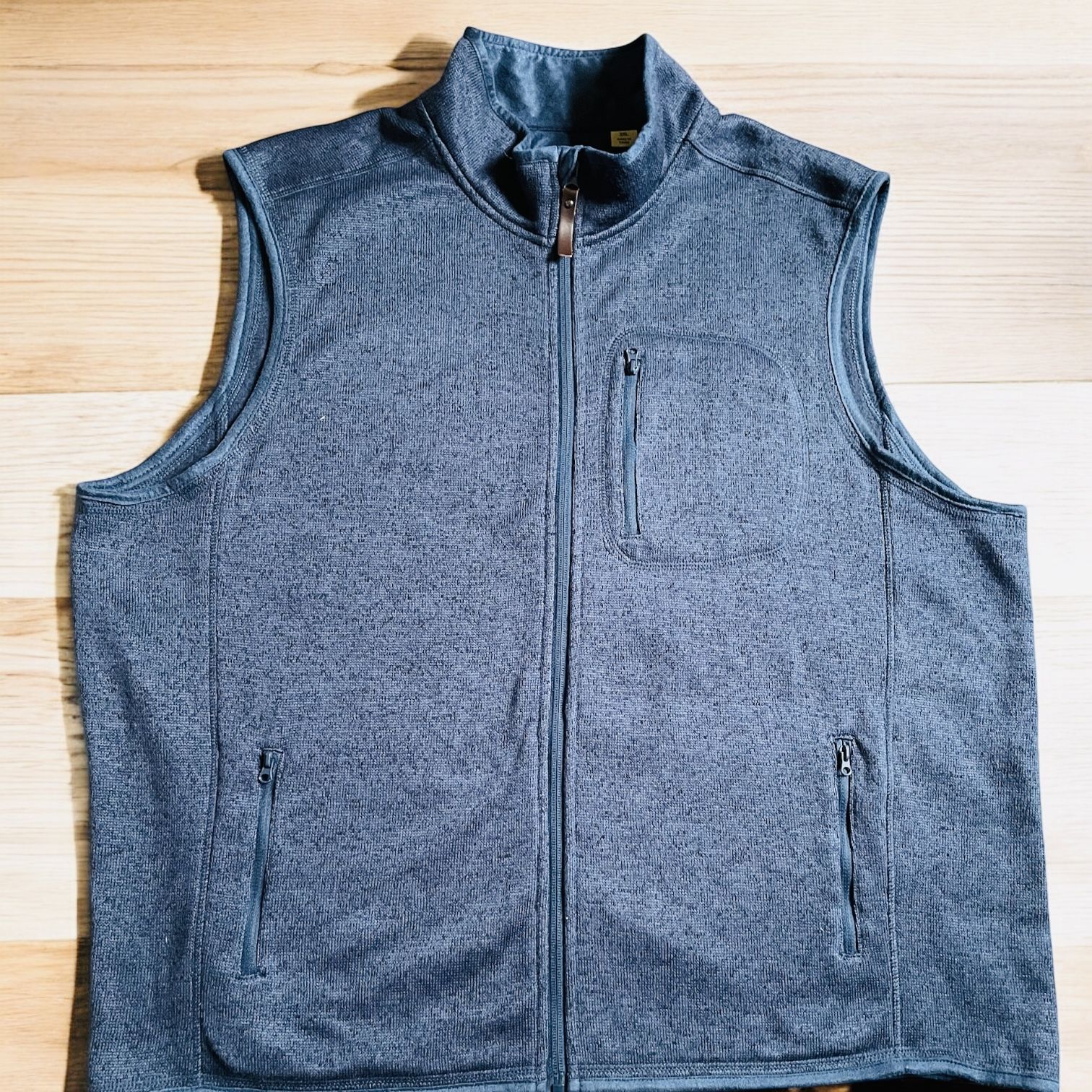 Orton Brothers Men’s Full Zip Fleece Vest  - The Vermont Country Store 3X