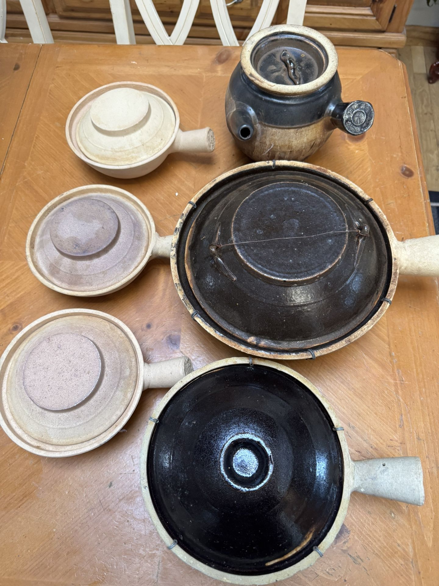 Antique Chinese Clay Cookware