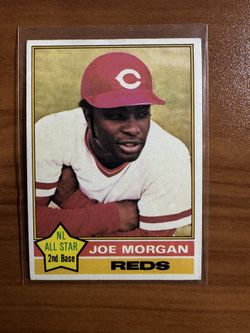 Joe Morgan 76 Topps Card