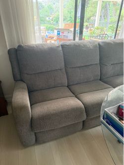 84” electric reclining couch FREE!