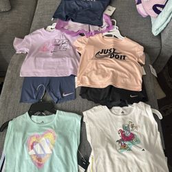 Nike & Adidas Girls Clothing Sets Bundle Lot Size 5