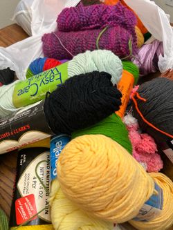 Huge bundle of yarn