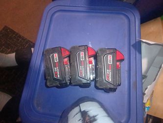 Milwaukee batteries