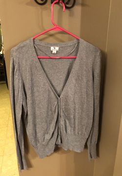 Women’s grey cardigan L
