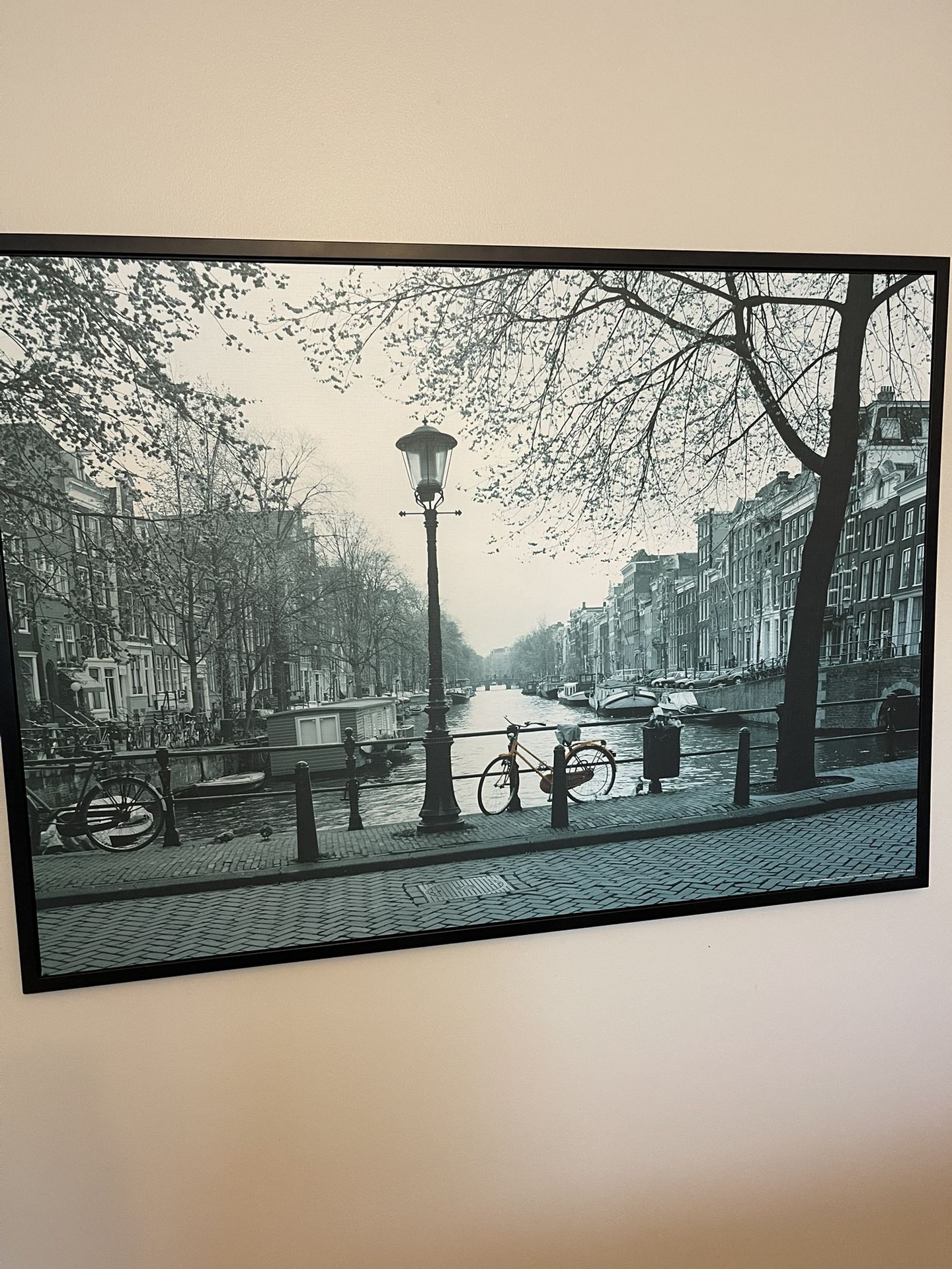 IKEA Large Framed Photographic Print of Amsterdam