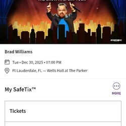 Brad Williams Comedy The Parker December 30