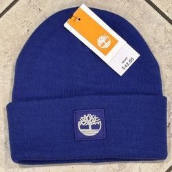 Blue Timberland Men’s Winter Hat Beanie NWT