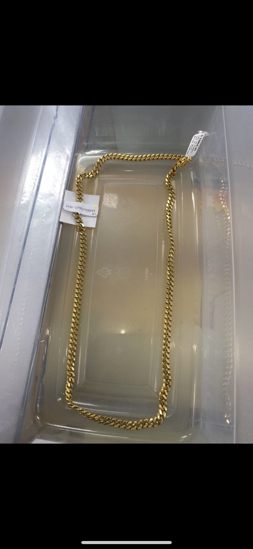 127.2 Grams Gold 14 K Chain