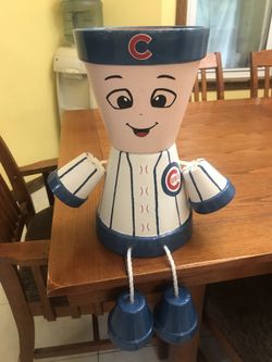Cubs flower pot
