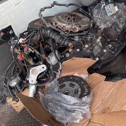 Audi 2.7 Transmission , Harness, Clutch ,pressure Plate Etc Complete 2.7 Manual Swap 