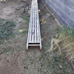 Aluminum Platform 20 Feet  Long 14 Inches Wide