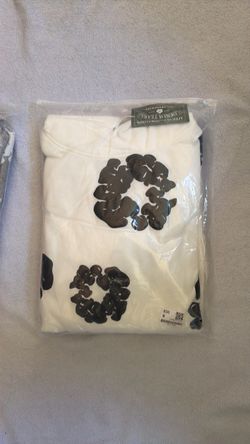 Denim Tears White Cotton Wreath T-Shirt Size M