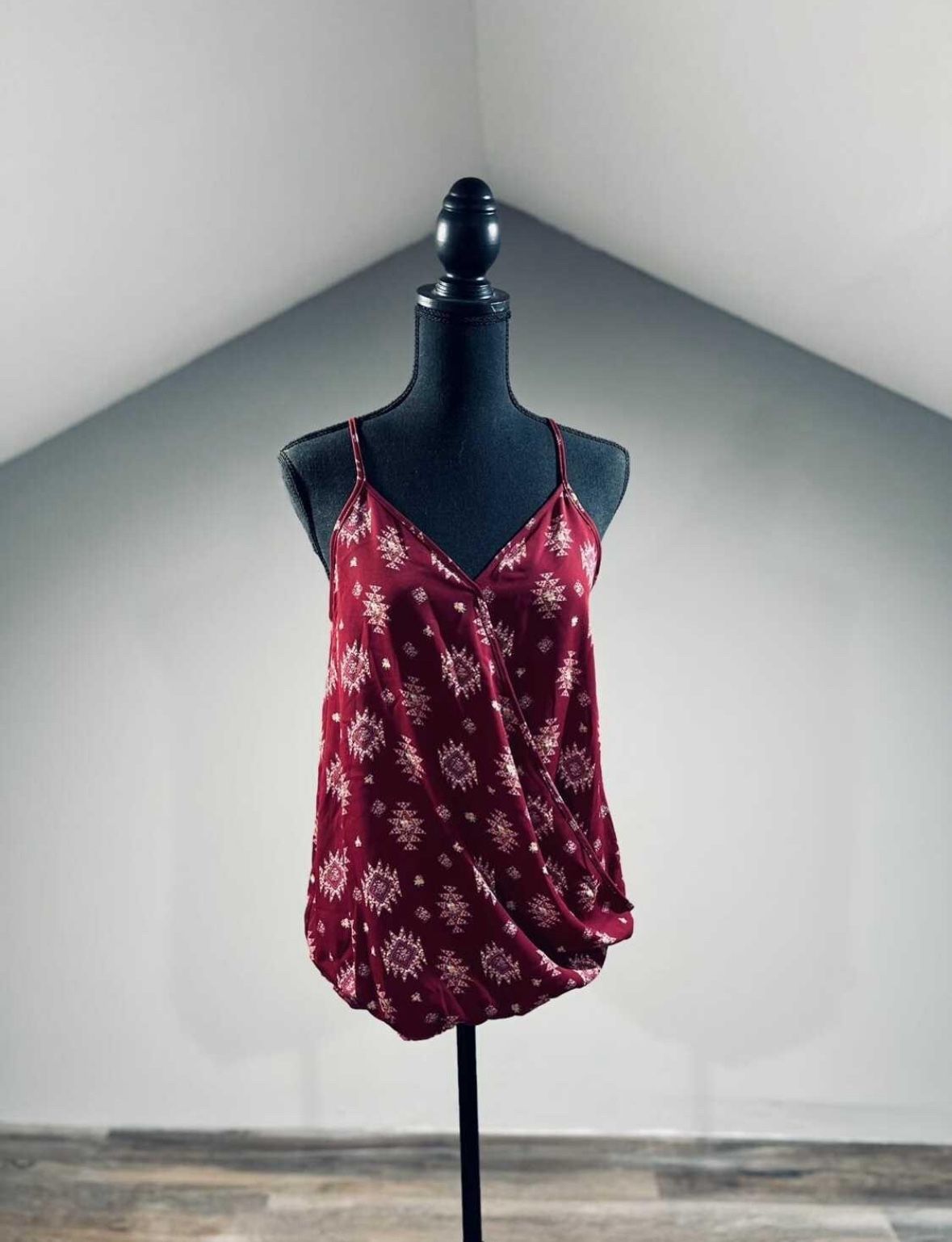 New Small Maroon Tank