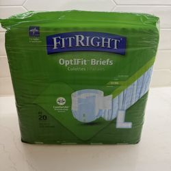 FitRight opt1fit Briefs Size Large