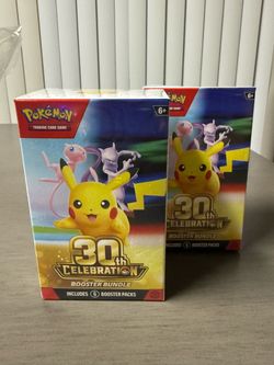Collectible Pokémon TCG: 30th Celebration Booster Bundle 2-