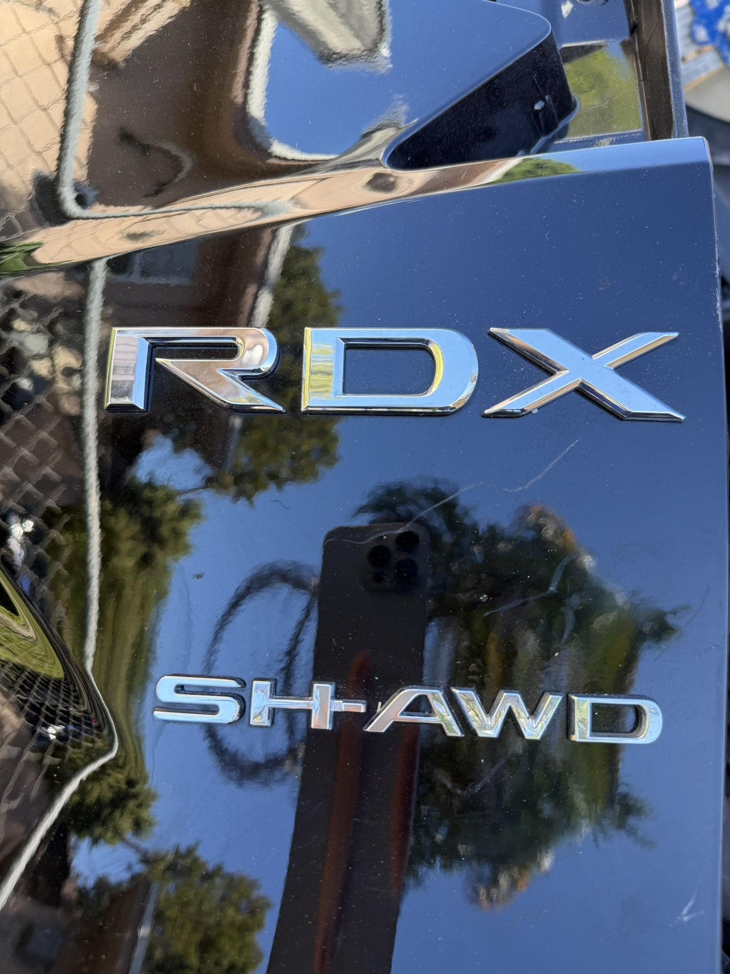 Acura Rdx Shawd Black Tailgate, Trunk Door Back