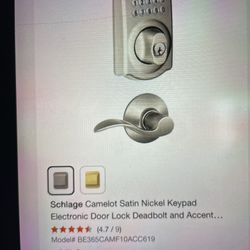 Schlage Keypad Dead Bolt 